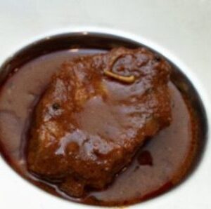 Fish curry (s extra side)